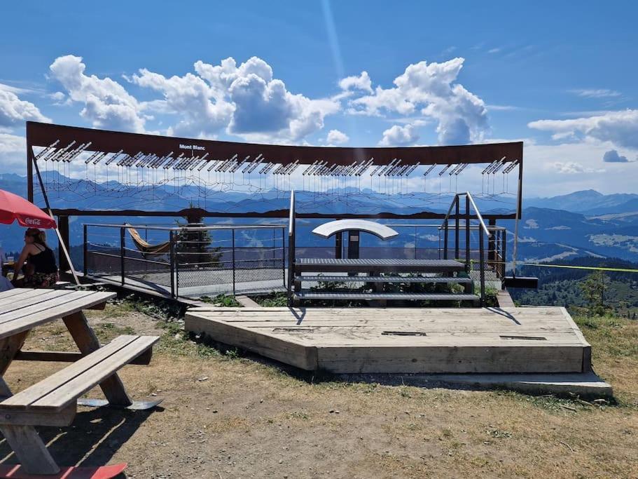 Appartement La Duchere Le Plan-La Giettaz Massif Des Aravis מראה חיצוני תמונה