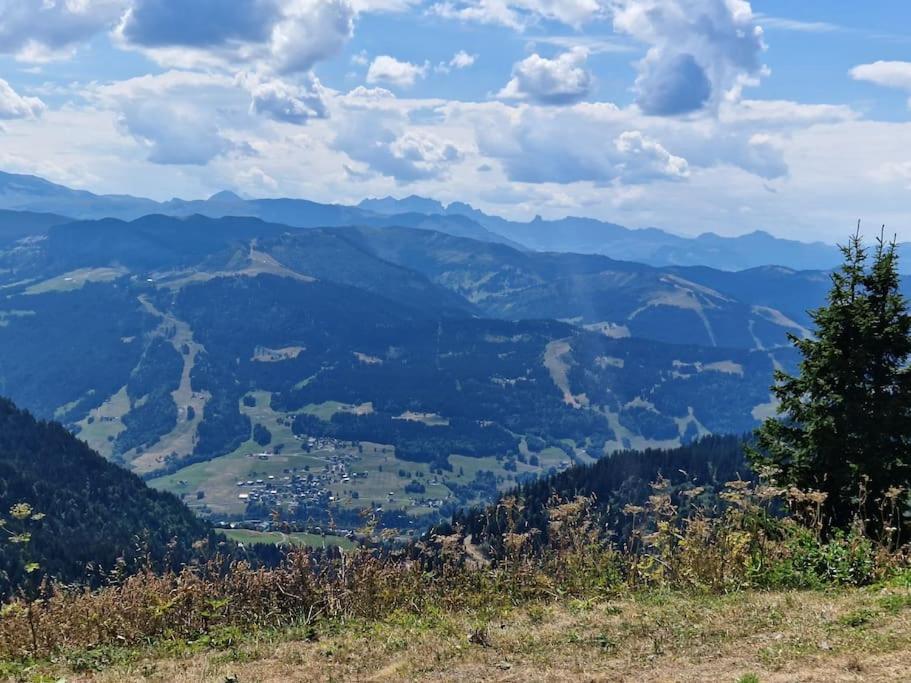 Appartement La Duchere Le Plan-La Giettaz Massif Des Aravis מראה חיצוני תמונה