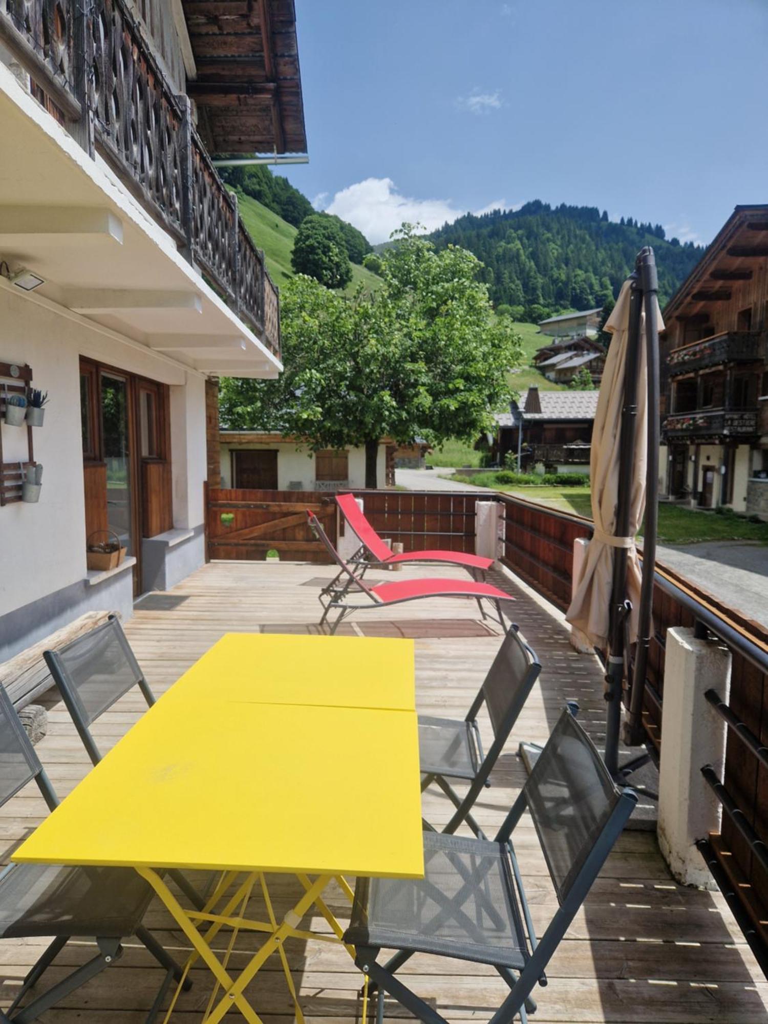 Appartement La Duchere Le Plan-La Giettaz Massif Des Aravis מראה חיצוני תמונה